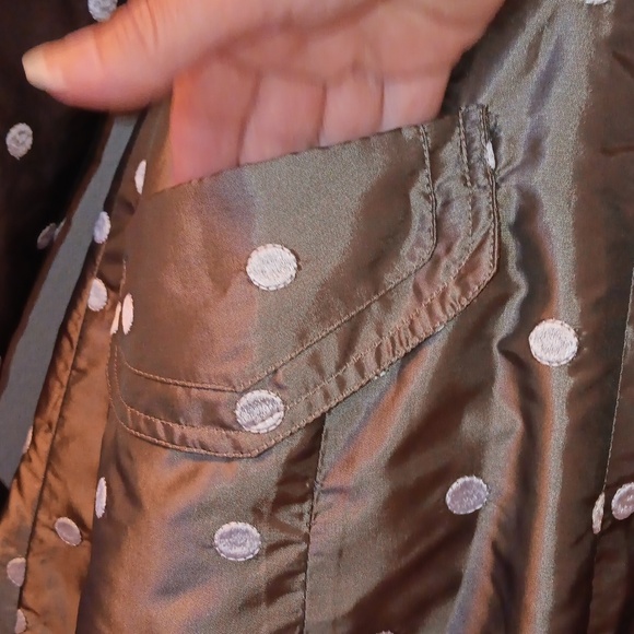 Samuel Dong dot trench coat - Picture 6 of 8